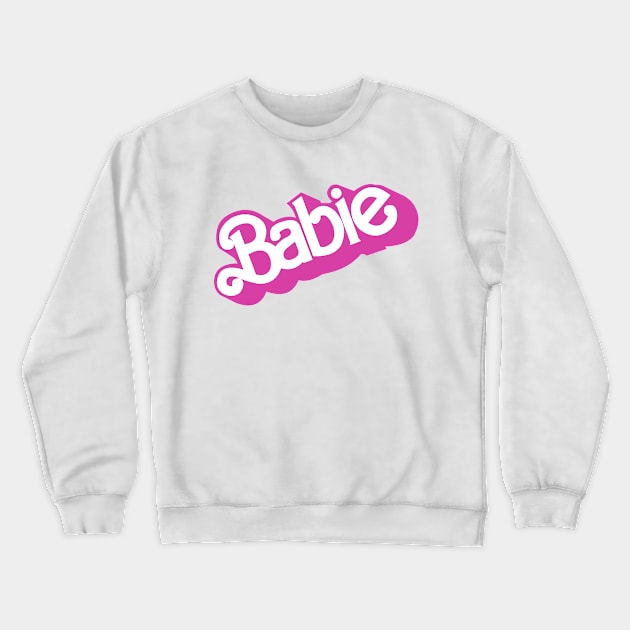 Babie (vers. B) Crewneck Sweatshirt by DCMiller01